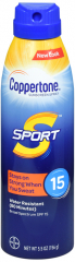 COPPERTONE SPORT CONT SPY SPF15 5.5OZ