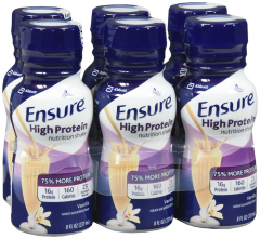 ENSURE HIGH PROTEIN LIQ VANILLA 6X8OZ