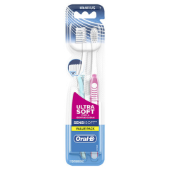 ORAL B TOOTHBRUSH ULT SOFT SENSI SFT 2CT