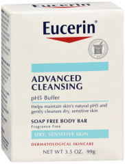 EUCERIN ADVANCED CLEANSING BAR 3.5OZ