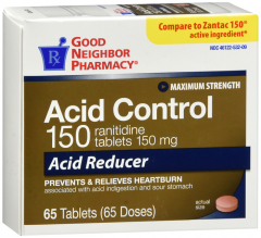 GNP RANITIDINE 150MG TAB 65CT