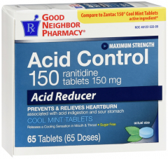 GNP RANITIDINE 150MG TAB MINT 65CT