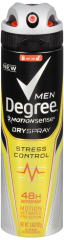 DEGREE MEN STRESS CTRL DRY SPY DEO 3.8OZ