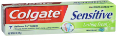 COLGATE SENS T/P LASTING FRESH 6OZ