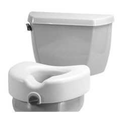 RAISED TOILET SEAT 5" LOCK-RETAIL 8350-R