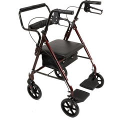 TRANSPORT ROLLATOR W/8" WHEELS BURGY
