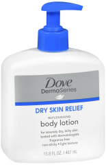 DOVE DERMA BODY LOTION 15.8 OZ