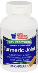 GNP TUMERIC JOINT CAPSULE 80CT