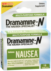 DRAMAMINE-N MULTI-PURPOSE TAB 18CT