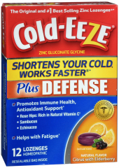 COLD-EEZE + DEFENSE LOZ CIT ELDRBRY 12CT