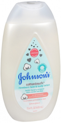 JOHNSONS COTTONTOUCH FACE BDY LOT 13.5OZ