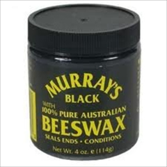 MURRAY'S BLACK BEESWAX 4OZ DS