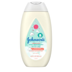 JOHNSONS COTTONTOUCH FACE BODY LOT 6.8OZ