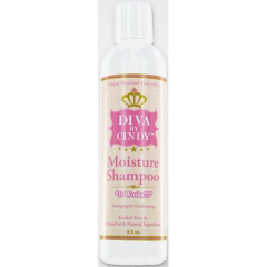 DIVA BY CINDY MOISTURE SHAMPOO 8OZ DS