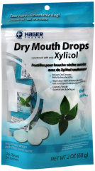 HAGER BAG DRY MOUTH LOZ MINT 2 OZ