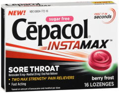 CEPACOL INSTAMAX LOZ S/F BERRY FRST 16CT