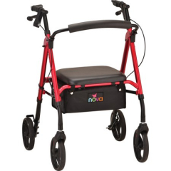 ROLLATOR STAR 8 4258RD RED