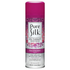 PURE SILK RASPBERY MIST SHAVE CRM 7.25OZ