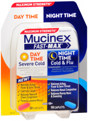 MUCINEX FST-MX DY/ NT CLD&FL AIO CPL 30