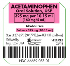 ACETAMINOPHEN 325 MG UD SOL 100X10.15 ML