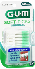 GUM SOFT PICKS 50CT