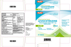 LEVOCETIRIZINE 5 MG TAB 10