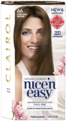 NICE N EASY 6A LGHT ASH BRN HAIR CLR 1CT