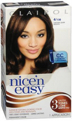 NICE N EASY 4 DARK BROWN HAIR COLOR 1CT