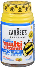 ZARBEES MULTI +PROBIOTIC CHLD GMY 70CT