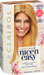 NICE N EASY 8G MED GLD BLND HAIR CLR 1CT