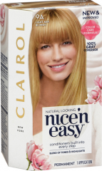 NICE N EASY 9A LGT ASH BLND HAIR CLR 1CT