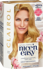 NICE N EASY 9 LIGHT BLOND HAIR COLOR 1CT