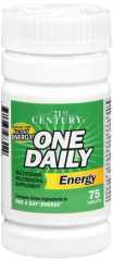 ONE DAILY ENERGY TAB 75CT 21ST CENTURY