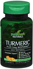 PUREMARK TURMERIC +BIO TAB 90CT 21ST