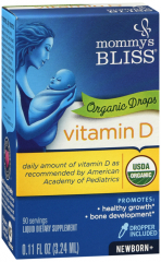 MOMMY'S BLISS VITAMIN D ORGANIC DROPS