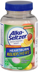 ALKA-SELTZER HRTBRN CHEW TAB FRUIT 60CT