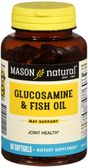 GLUCOSAMINE & FISH OIL SGC 90CT MASON