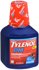 TYLENOL PM E/S LIQUID BERRY 8OZ