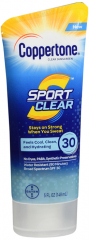 COPPERTONE SPORT CLEAR SPF30 LOTION 5OZ.