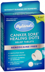HYLANDS CANKER SORE RELIEF TABLETS 50CT