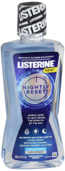 LISTERINE NGHT RST ZER ALC MNT LIQ 400ML