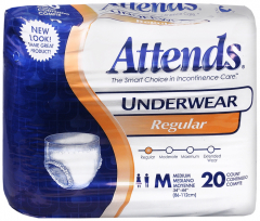 ATTENDS CARE UNDERWEAR MEDIUM 4X20 CT