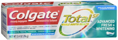 COLGATE TOTAL ADVANCED FRESH T/P 3.4OZ