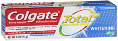 COLGATE TOTAL PLUS WHITNG GEL T/P 3.3OZ