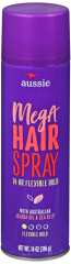 AUSSIE MEGA 24 HR FLEXIBL HAIRSPRAY 14OZ