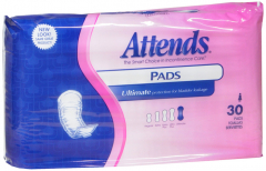 ATTENDS INSERT PADS 18" 4X30 CT