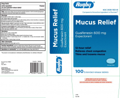 GUAIFENESIN 600 MG ER TAB 100