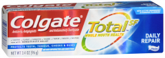 COLGATE TOTAL DAILY REPAIR TP 3.4OZ