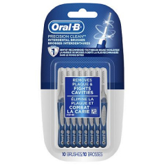 ORAL B PREC CLEAN INTERDENT BRSH 10CT
