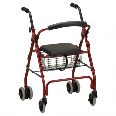 ROLLATOR 4200CRD CRUISER CLASSIC RED